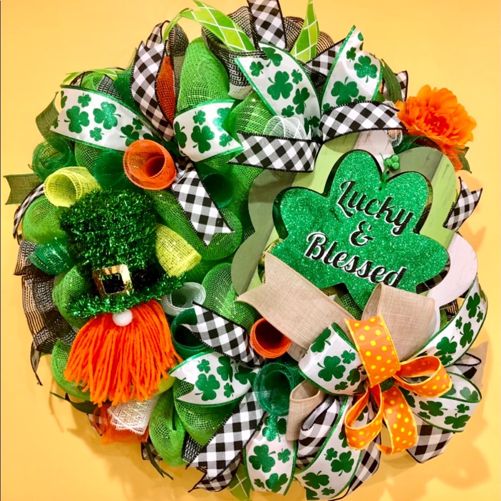 St.Patrick wreath(Pending for Susy)